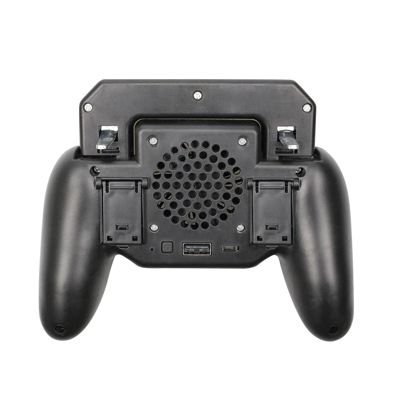 Для PUBG геймпад триггер L1R1 джойстик для шутеров для iPhone Xiaomi кулер вентилятор охлаждения с 2000/4000 мАч power Bank геймпад