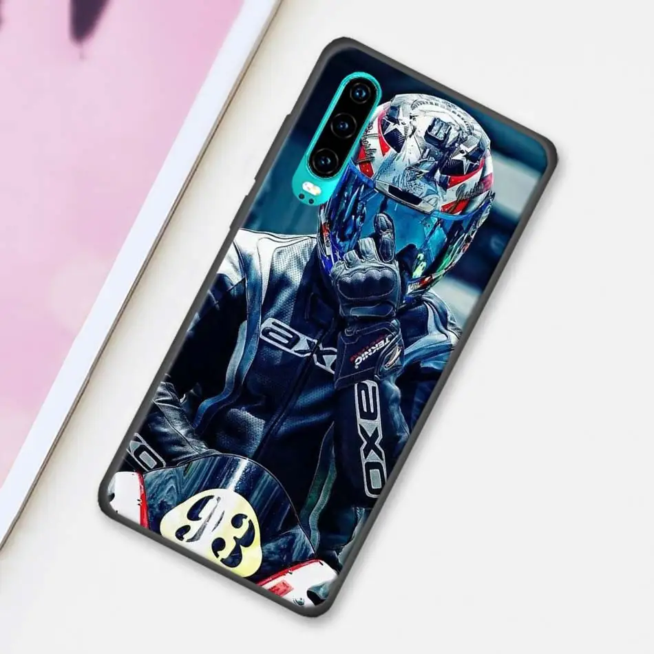Moto Cross moto rcycle спортивный черный чехол для huawei P30 20 Pro P10 P20 P30 Lite mate 10 20 Lite P Smart Plus чехол