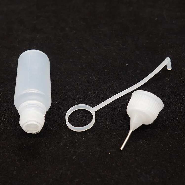 1pcs 10ml plastic PE eliquid ejuice bottle Electronic cigarette empty vape dropper filling needle tip bottle
