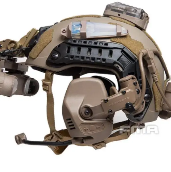 Sand Tactical RAC гарнитура с PTT для быстрого SF High Cut шлема рельсы|Шлемы| |