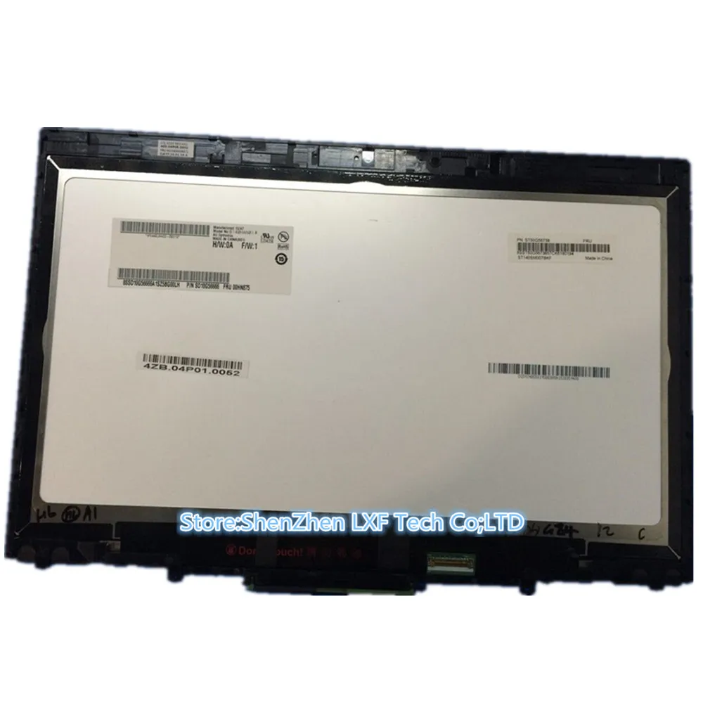 14 &quotLCD сенсорный экран в сборе 1920X1080 для Lenovo ThinkPad X1 Yoga FRU:00HN875 B140HAN01.8/LP140WF6 SPG1 2016 год