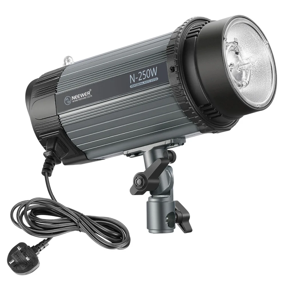 Вспышка Neewer 250W 5600K для фотостудии монолайт с моделирующим светом