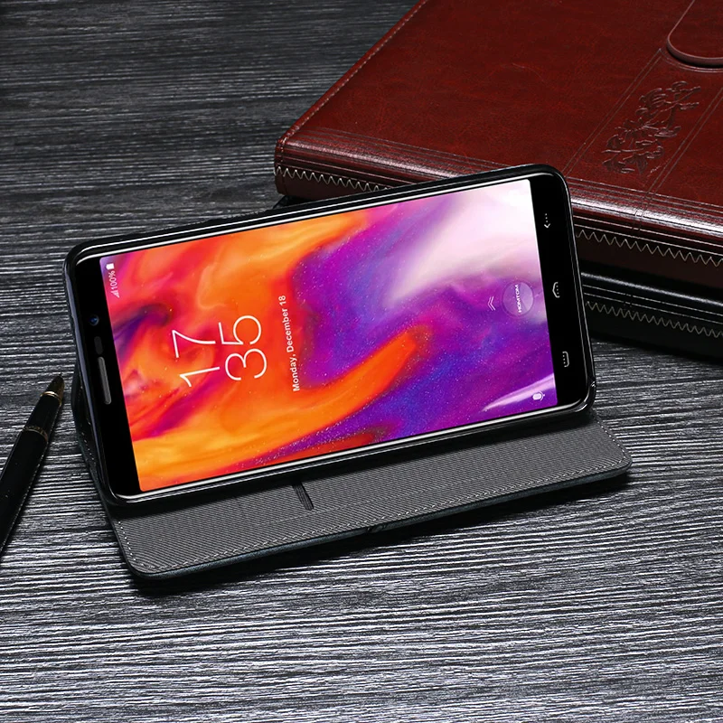 Кожаный защитный чехол книжка для Homtom S12 из ТПУ и силикона Etui S16|Чехлы-портмоне| |