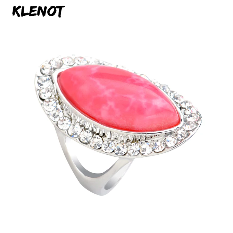 Натуральное белое Onxy красное агатное кольцо серебряное роскошное овальное с