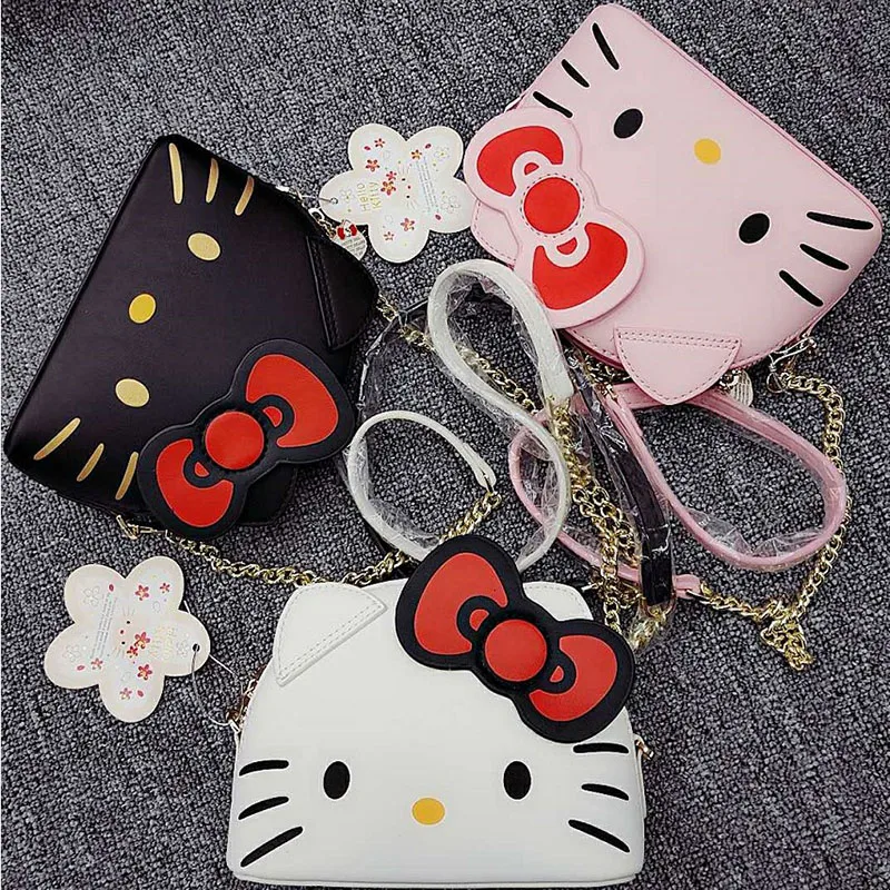 Новая детская сумка Hello Kitty модная принцессы через плечо мессенджер сумочка YEY 14534|
