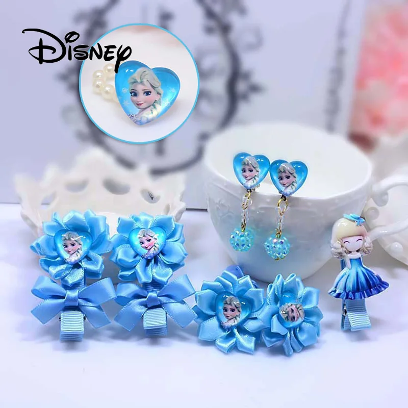 Аксессуары для одежды disney 7 шт./компл. Замороженные волосы принцессы модные