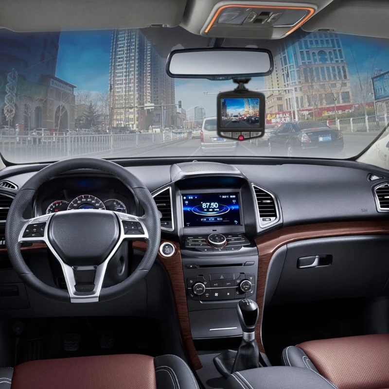 Dash камера мини автомобиль DVR Авто Dashcam рекордер регистратор приборная панель камера в автомобильная видеокамера Full Hd 1080 P