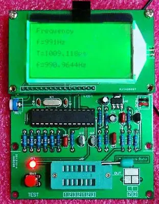 Тестер транзисторов GM328/Таблица ESR/Таблица LCR/измеритель частоты/генератор