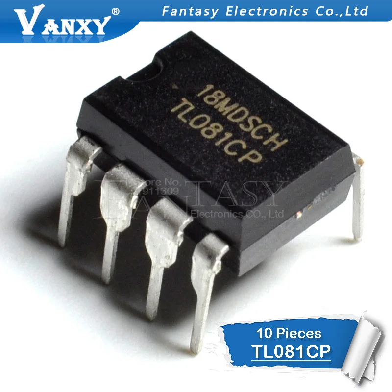 10 шт. TL081CP DIP8 TL081 DIP TL081C 8 новый и оригинальный IC|ic dip| |