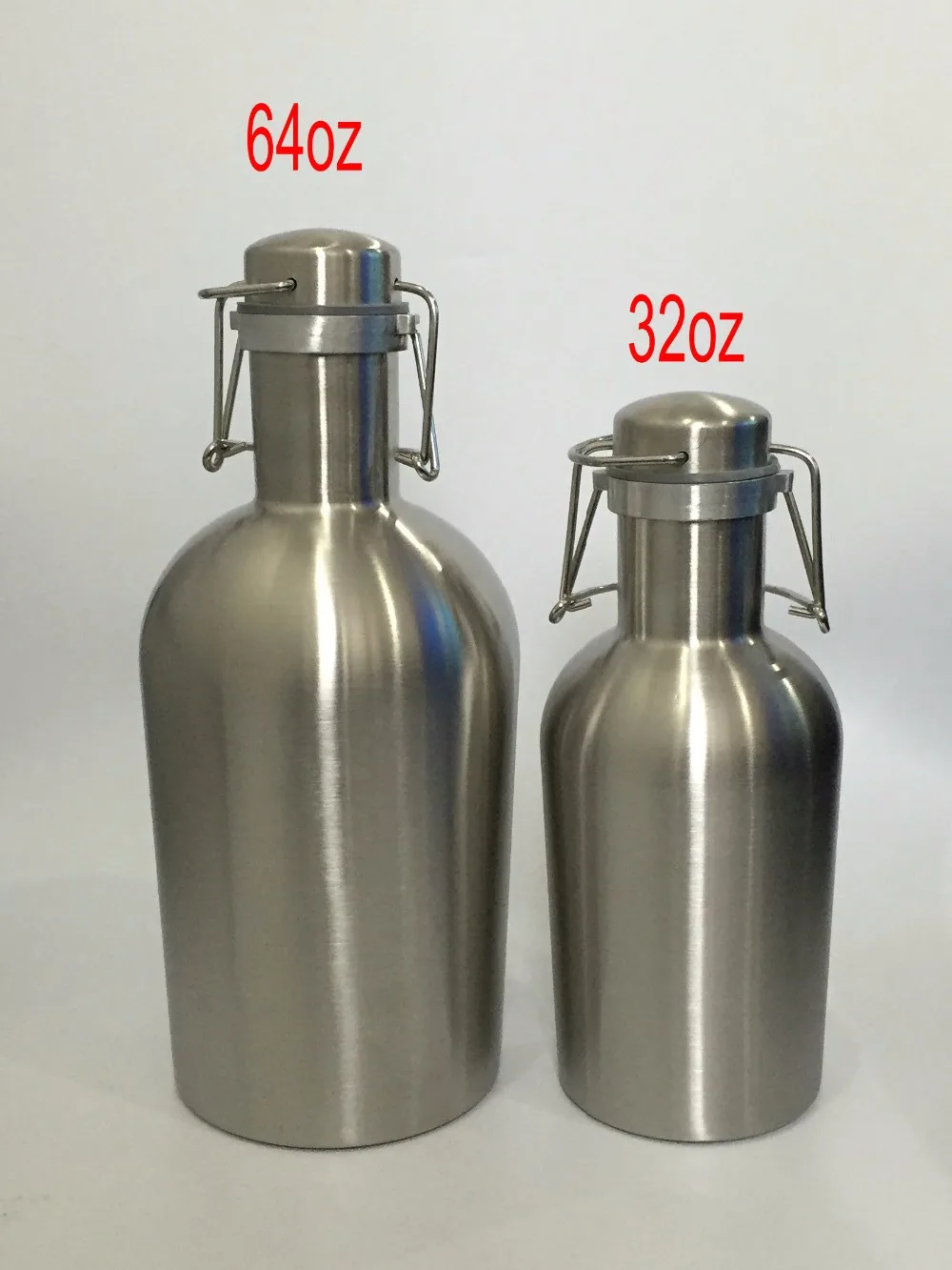 Бутылка для Домашнего Пива из нержавеющей стали 1 л 32 унции|bottle store|steel toyotasteel bottle cap