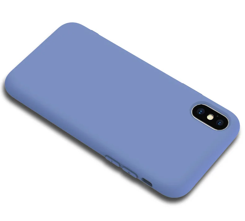 Официальный мягкий чехол для iPhone 7, 8 Plus, чехол для Apple iPhone X, XS Max, XR, 6, 6 S, 11Pro, чехол