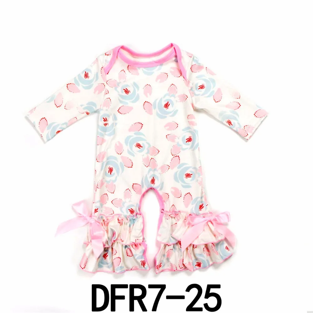 Пасхальный день комбинезон для новорожденных девочек гофрированная Экипировка