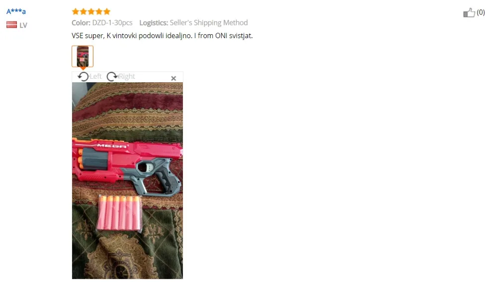 30 шт. 9,5x1,8 см красная снайперская винтовка, пули, дротики для Nerf Mega, детское игрушечное ружье, пенопластовая заправка, дротики, большое отверстие, голова, пули, подарок