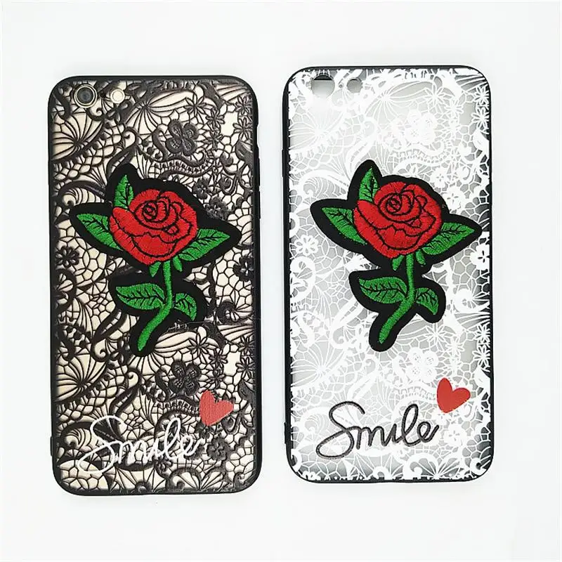 Роскошные модные милые розы Жесткий PC чехол Коке для samsung galaxy s6 s6edge s7 s7edge s8 s9 плюс