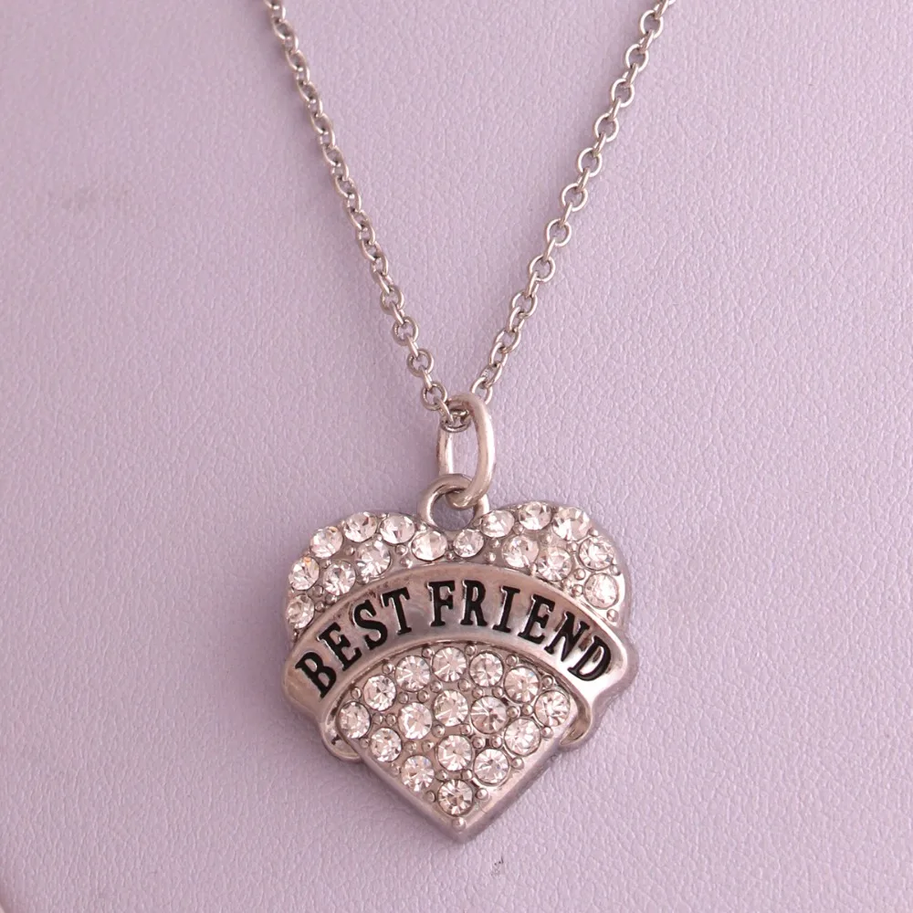 Best Friends Forever Necklaces Friendship Heart Charm Pendent Gift for Girls | Necklace