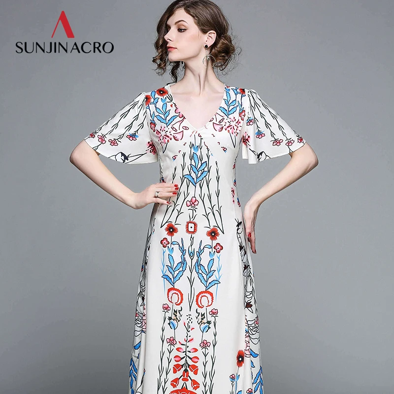 Элегантное Платье макси с глубоким v-образным вырезом и рукавами летучая мышь