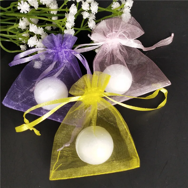 50 шт. мешки из органзы упаковочные мешочки переносные свадебные сувениры и
