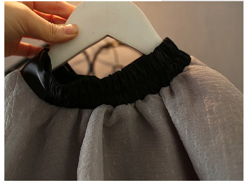 [Ноль.] Комплекты одежды для маленьких девочек летняя рубашка + кружевная юбка