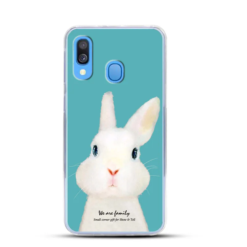 Модный окрашенный силиконовый Ударопрочный Мягкий ТПУ 5 9 &quotдля Samsung Galaxy A40 чехол