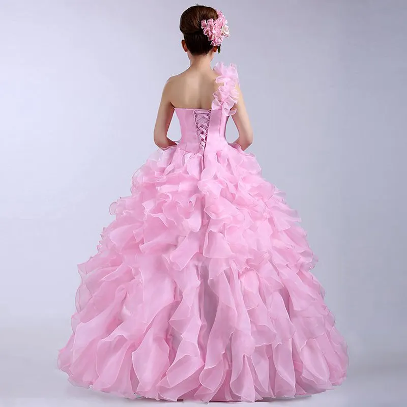 Новинка 2019 цветное ТРАПЕЦИЕВИДНОЕ свадебное платье Ladybeauty из органзы с бисером и