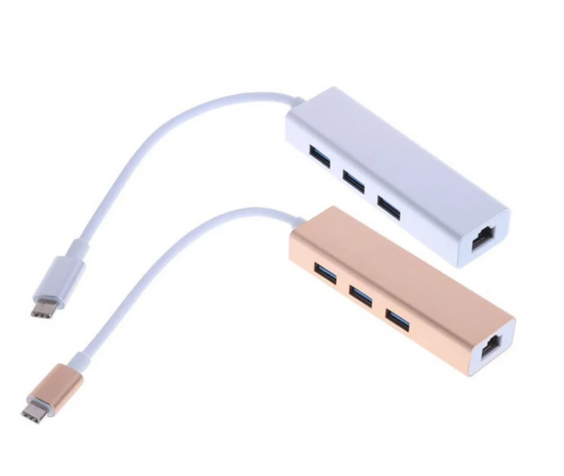 Концентратор USB 3 1 Type C на 0 порта RJ45 1000 Мбит/с|Адаптеры Type-C| |