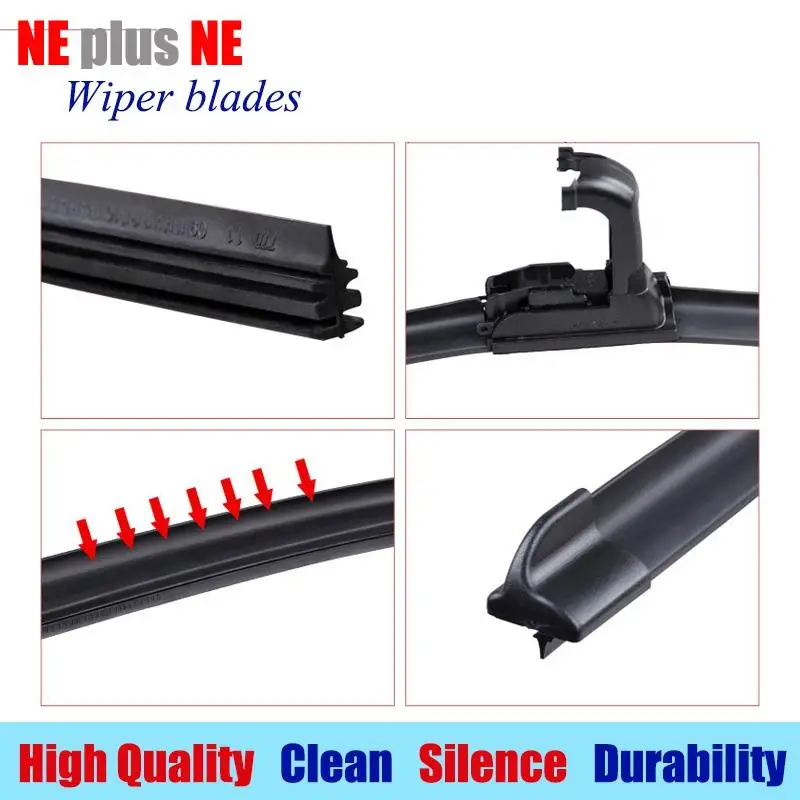 Wiper blades for Toyota Corolla (2004-2009) 26&quot+16&quot Rubber fit standard J hook Car windshield wiper arms only LS850 | Автомобили и