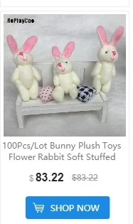 2 шт./лот Kawaii Bunny 11 см мягкие плюшевые коричневые кролики детские игрушки Маленькая подвеска подарки на день рождения свадебные декорации вечеринок J00701