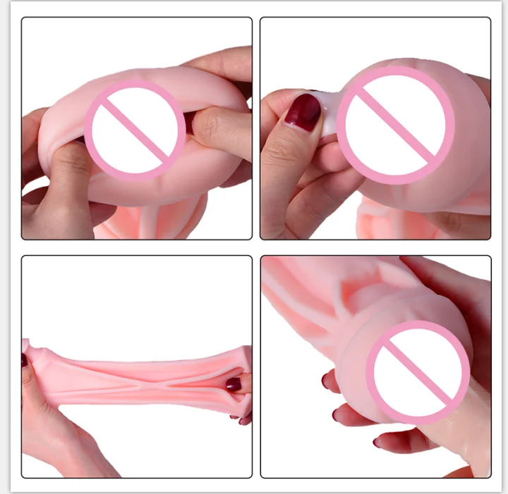 SexToys Мужская Ручная чашка для мастурбации Вагина настоящая киска карман