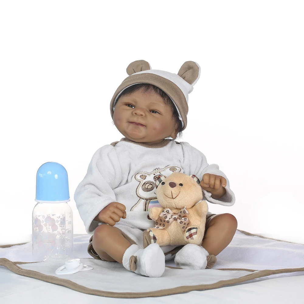 

Кукла reborn baby, силиконовая Реалистичная, 40 см