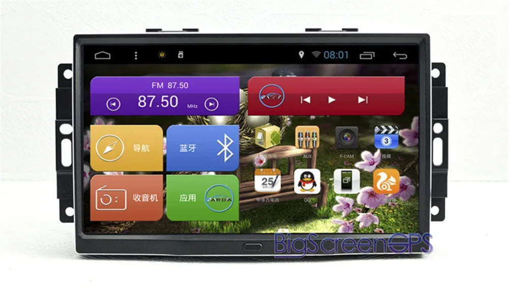 Восьмиядерный Android 8,1 автомобильный gps-навигатор для Chrysler 300C Jeep Dodge 2004-2008 без dvd-плеера мультимедийная лента рекордер головное устройство