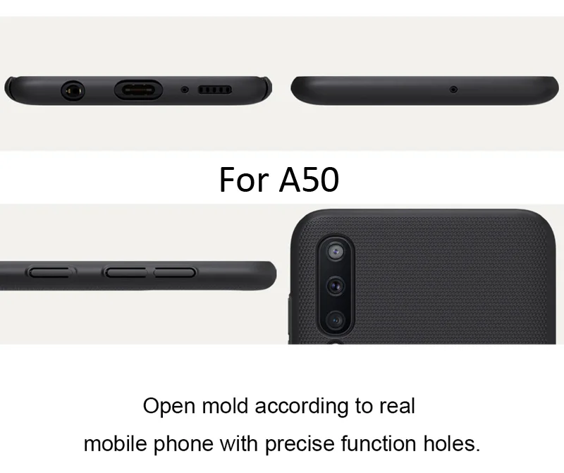 Шероховатый чехол Nillkin чехол для samsung Galaxy M20 A30 A50 M30 M10 A70 A10 A60 A40 A20 A20e твердый пластиковый чехол на заднюю панель