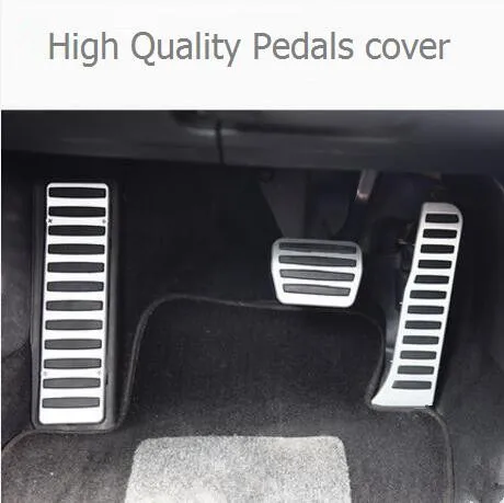 Автомобильный Стайлинг подставка для ног газ тормоз сцепление педаль чехол