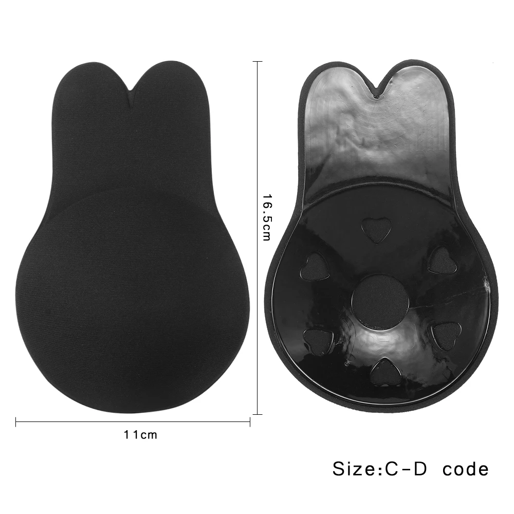 Black CD Подушечки для бикини, купальники для женщин, бюстгальтер, самоклеющиеся, поднимаются, лента, подъемная наклейка на грудь, купальник, покрытие для сосков, бикини, аксессуары GYH - Цвет: Black CD