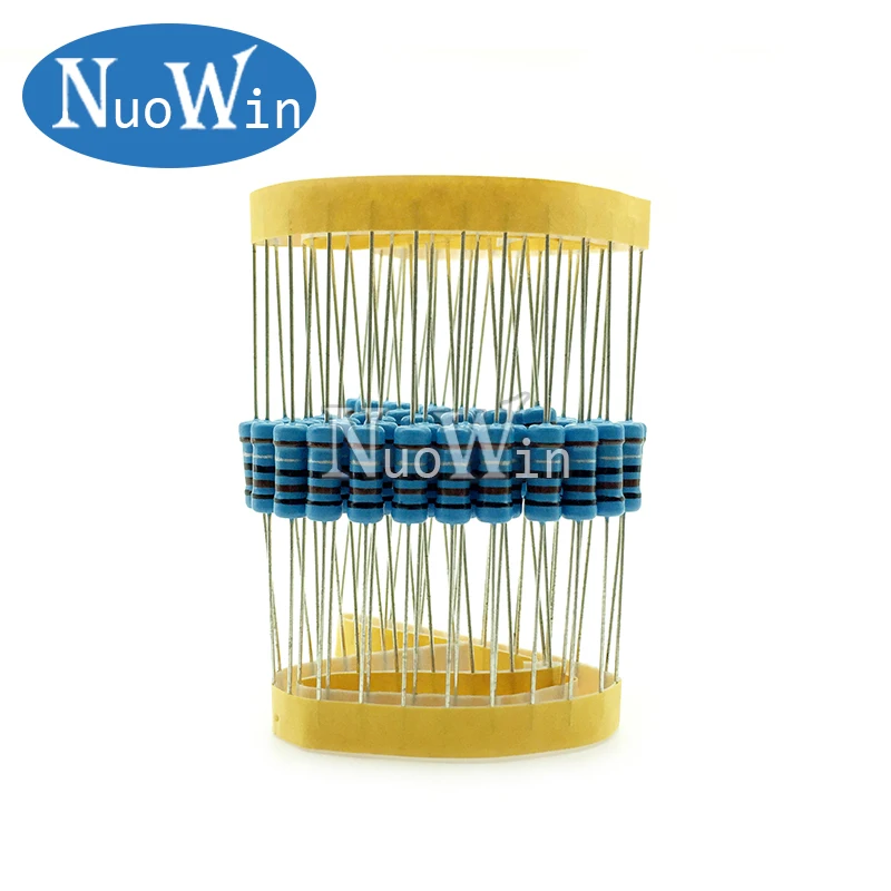 Металлический пленочный резистор 1% 2 R ~ 4 7 M 10R 22R 47R 100R 330R 1K 100K 10K 22K 47K 330K 470K 1 10 22 47 330 50