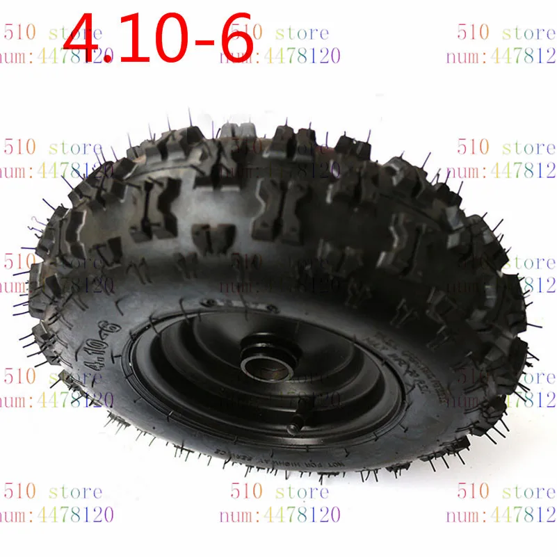 GOOD QUALITY 4.10-6 /3.50-6 tyre ATV Quad Go Kart 47cc 49cc Chunky 4.10-6Tire inner tube Fit All Models | Автомобили и мотоциклы