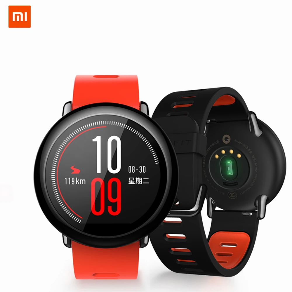 Английская версия оригинальные Xiaomi Huami часы AMAZFIT Pace спортивные умные Bluetooth 4 0