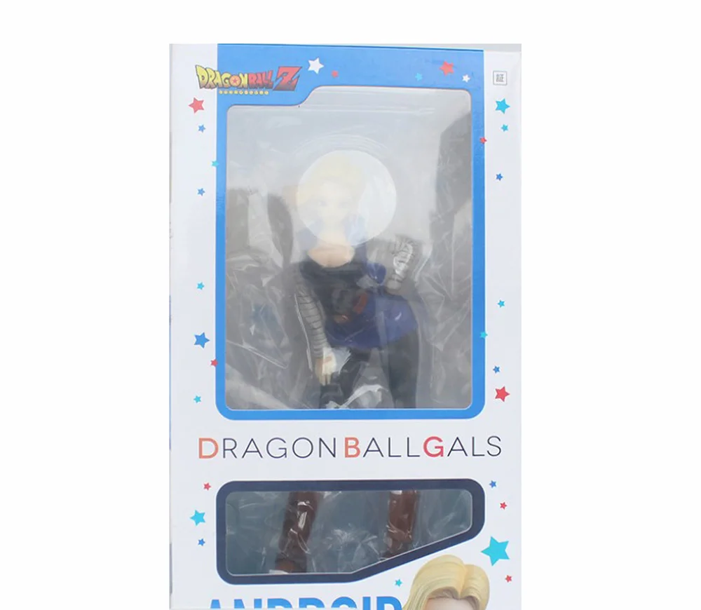 Красный 20 см Dragon Ball Z Android 18 лазурит Сексуальная аниме фигурка ПВХ Новая коллекция Фигурки игрушки коллекция для Рождественский подарок - Цвет: Красный