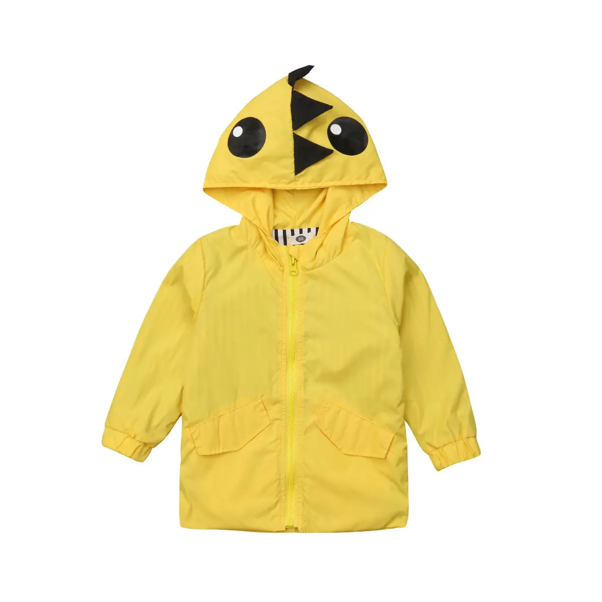 Pudcoco/Куртки с динозавром для маленьких девочек и мальчиков топы капюшоном пальто