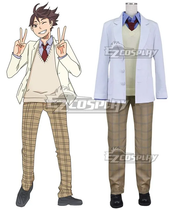 Haikyu! Школьная форма Aoba Josai High Toru Oikawa костюм для косплея E001|cosplay costume|school uniform cosplayuniform