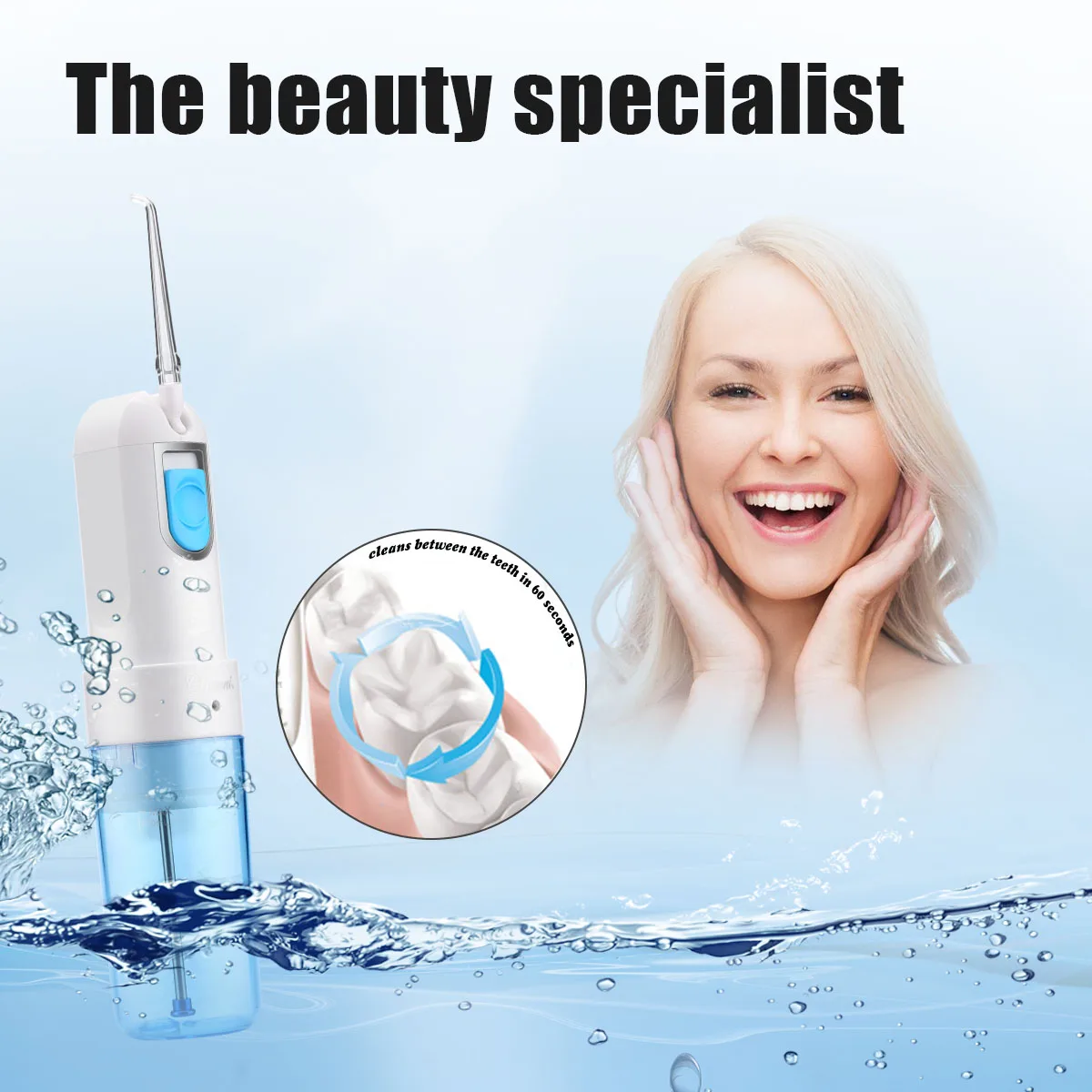 Ovonni зубные Flosser Ирригатор для полости рта Вода Портативный ирригатор