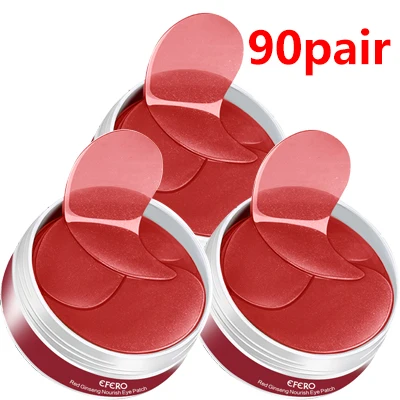 90pair style 13 60 шт 24 к Золотая Сыворотка Коллагеновая Маска Для Глаз сывороточный белок гель патчи для глаз против морщин увлажняющий крем для век маска для лица - Цвет: 90pair style 13