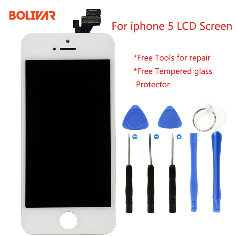 Мобильный телефон ЖК-дисплей для iphone 5 5c 5s 6 plus сенсорный экран дигитайзер
