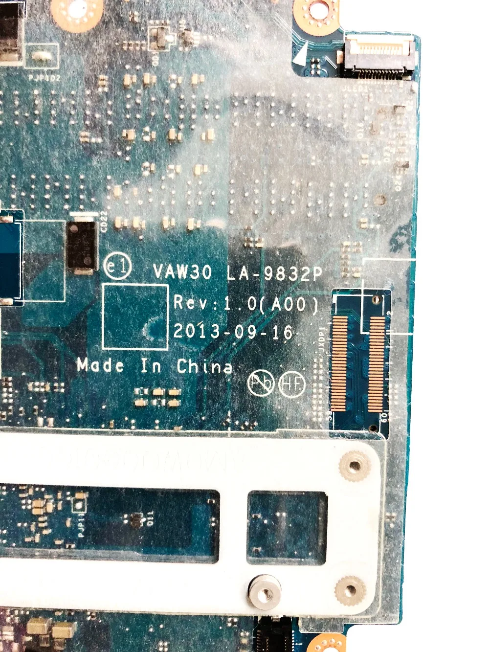 Оригинальный Для DELL E5440 Материнская плата ноутбука I5 4300U VAW30 LA 9832P испытанное