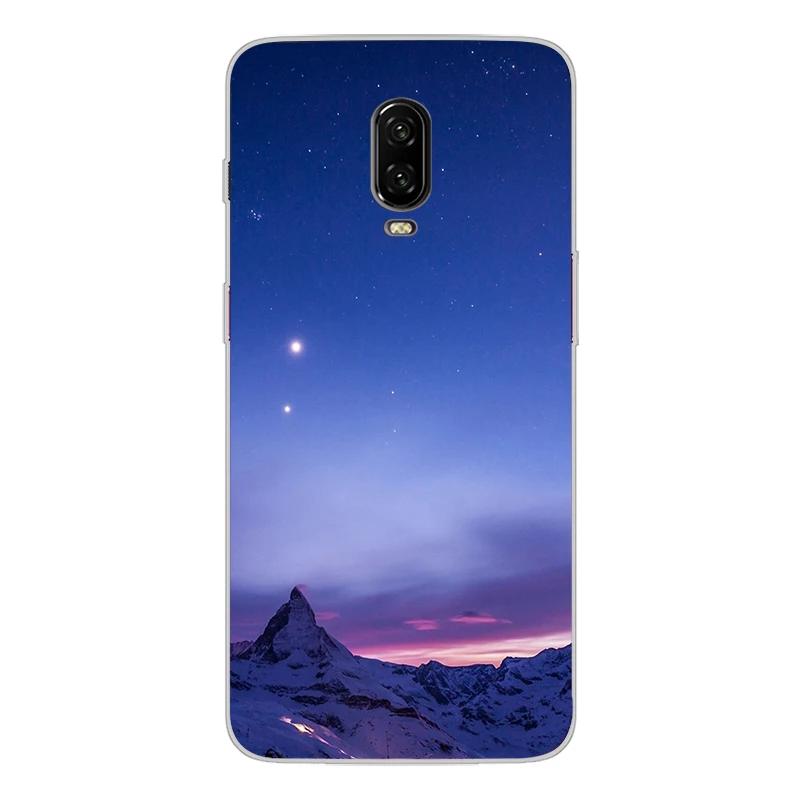Ciciber новые модные чехлы для телефонов Oneplus 6T 5T 6 5 чехол из мягкого ТПУ задняя