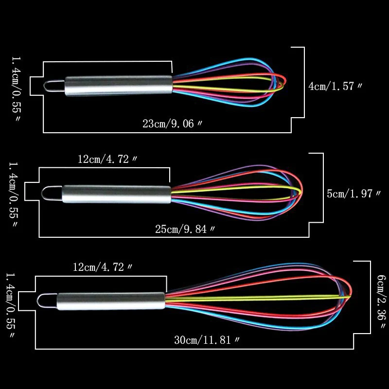 Силиконовый венчик для взбивания яиц миксер и крема кухонные инструменты