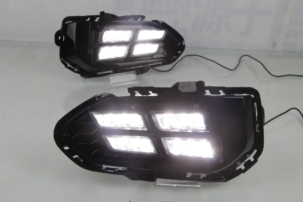 2018 Newest product High quality led Daytime running light For Honda jazz/fit fog lamp |