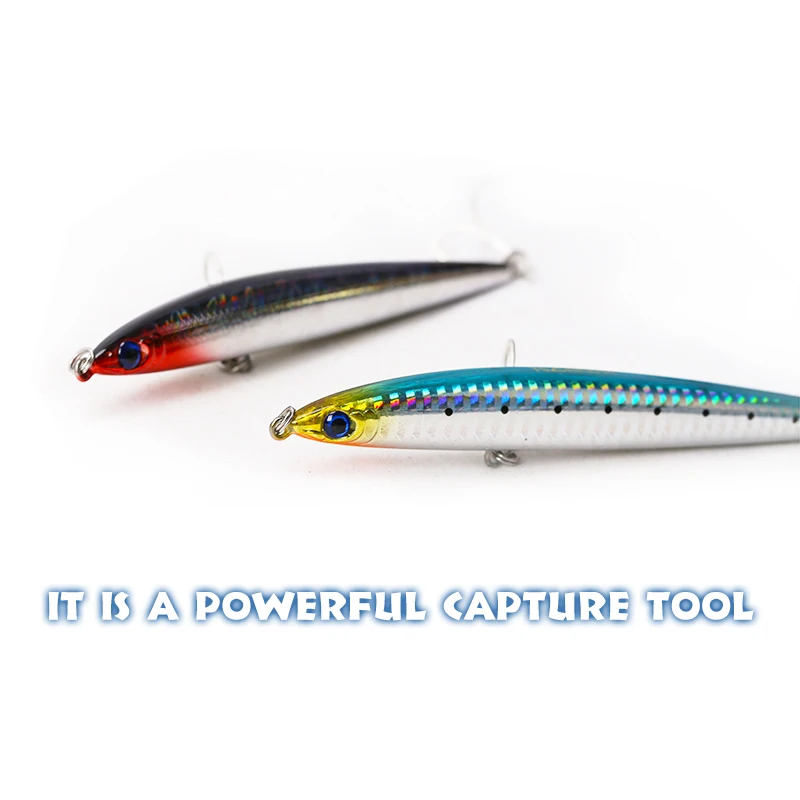 TSURINOYA приманка для рыбалки карандаш 128mm28g Тонущая жесткая наживка Isca