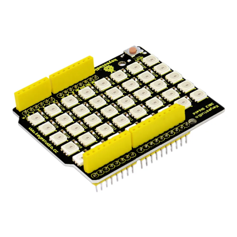 Новинка! Keyestudio 40 RGB светодиодный WS2812 пиксель матрица щит для Arduino