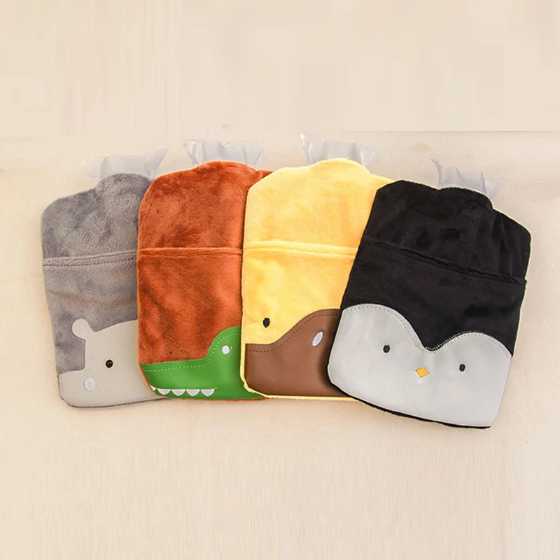 Портативная бутылка для горячей воды 1 шт. Симпатичные Мультяшные теплые сумочки