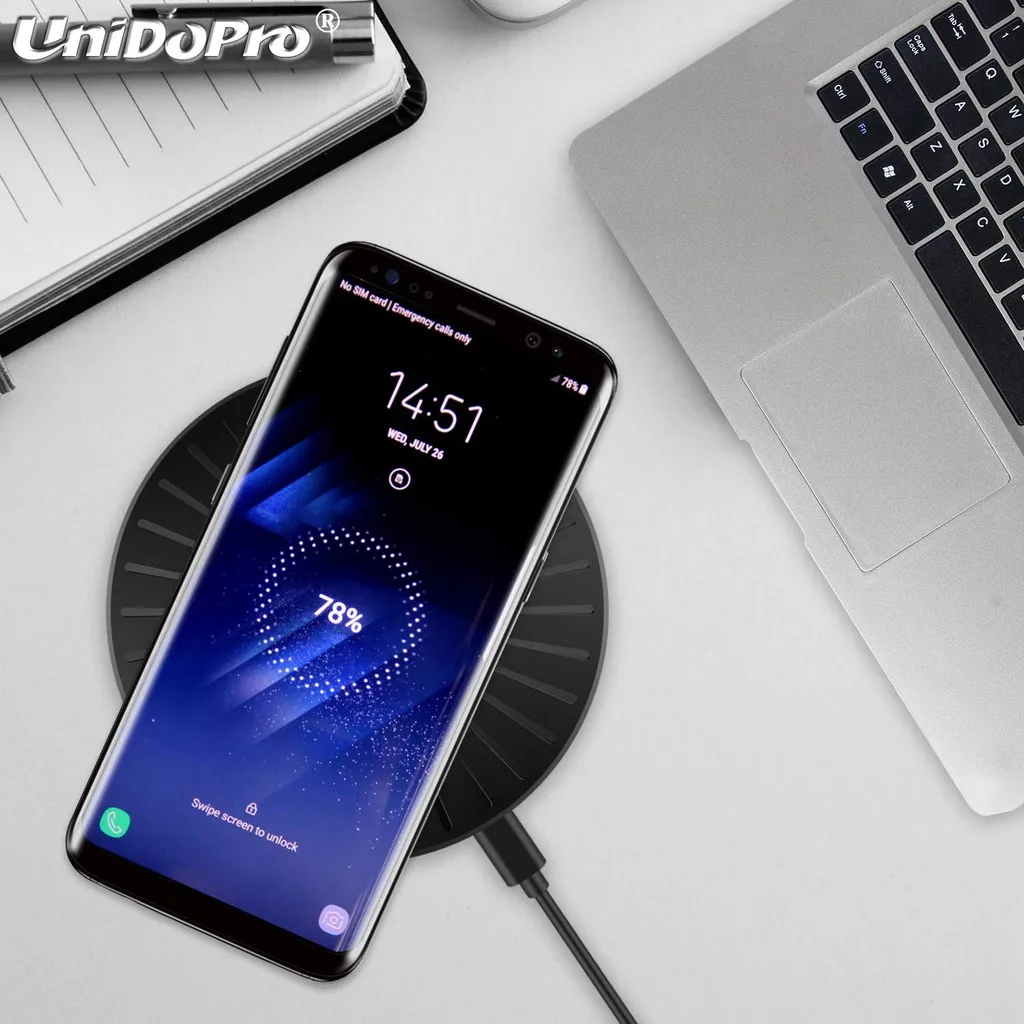 Беспроводное зарядное устройство Qi для смартфонов Vernee M8 Pro 6 2 дюйма с вырезом